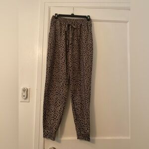 Women’s Leopard Print Casual Jogger Pants